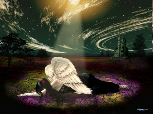 Картинка 4x3 фэнтези ангелы