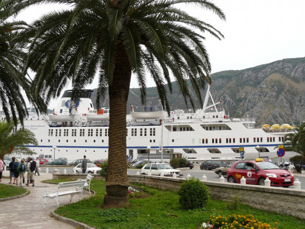 Обои картинки фото Черногория, корабли, порты, причалы