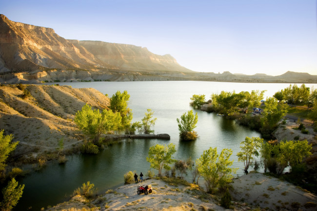 Обои картинки фото природа, реки, озера, millsite, state, park, utah, usa