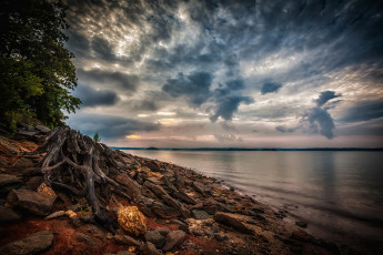 Картинка lake sidney lanier сша природа реки озера берег озеро