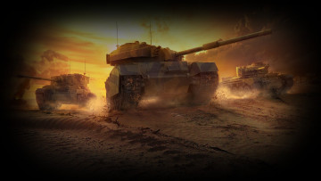 Картинка world of tanks видео игры мир танков пустыня песок танки бой