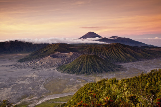 Обои картинки фото природа, горы, индонезия