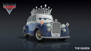 Картинка мультфильмы cars+2 королева pixar disney