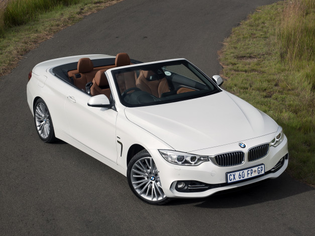 Обои картинки фото автомобили, bmw, cabrio, 428i, 2014, f33, za-spec, line, luxury