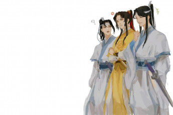 Картинка аниме mo+dao+zu+shi лань циньи сычжуй цзинь лин