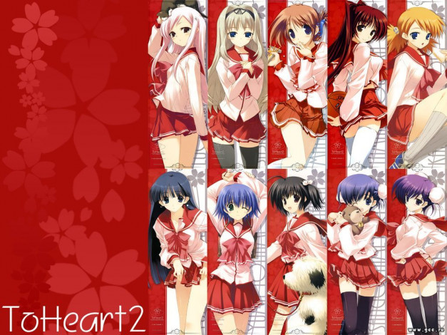 Обои картинки фото аниме, to, heart