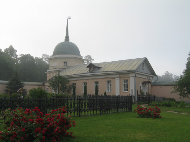 Обои картинки фото оптина, пустынь, башенка, города, православные, церкви, монастыри