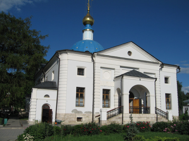 Обои картинки фото оптина, пустынь, казанский, храм, города, православные, церкви, монастыри