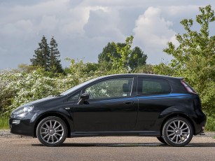 обоя автомобили, fiat, punto, jet, black, 2, 199, 2014г, темный