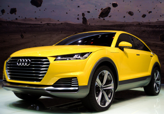 Обои картинки фото audi tt offroad concept, автомобили, выставки и уличные фото, volkswagen, легковые, ag, концерн, audi, group, германия