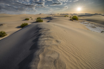 Картинка природа пустыни солнце дюны песок