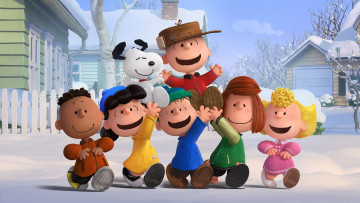 Картинка мультфильмы the+peanuts+movie персонажи