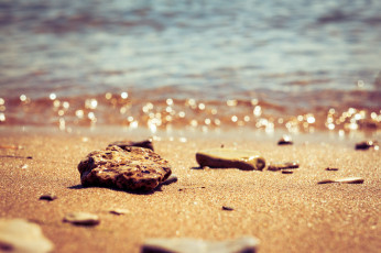 Картинка природа побережье берег море камни песок