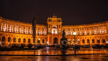 обоя города, вена , австрия, hofburg, palace