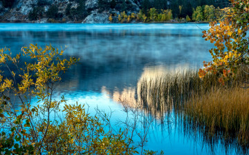 Картинка природа реки озера туман