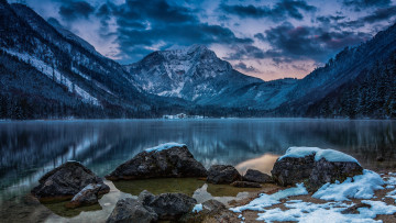 Картинка природа реки озера австрия морейн ледниковое озеро в канаде