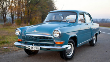 Картинка автомобили газ советский автомобиль бизнес класс серийный горьковский автомобильный завод 1956 1970 года четвeртое поколение преемник модель м20 победа