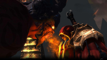 обоя видео игры, darksiders,  wrath of war, персонажи, противостояние