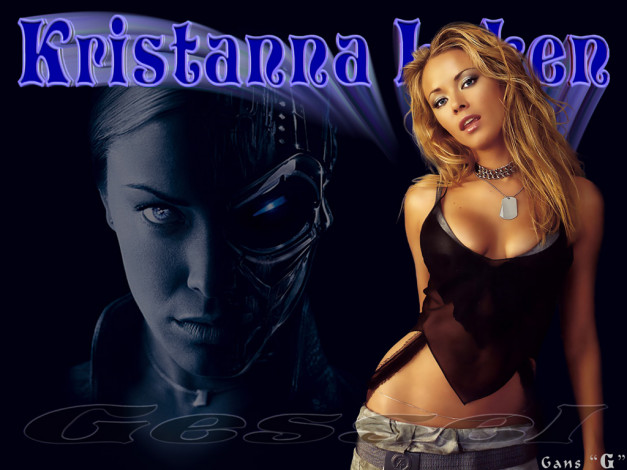 Обои картинки фото Kristanna Loken, девушки