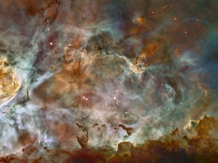 Картинка ngc 3372 космос галактики туманности