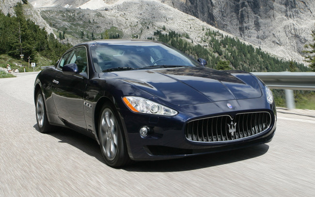 Обои картинки фото maserati, granturismo, coupe, автомобили