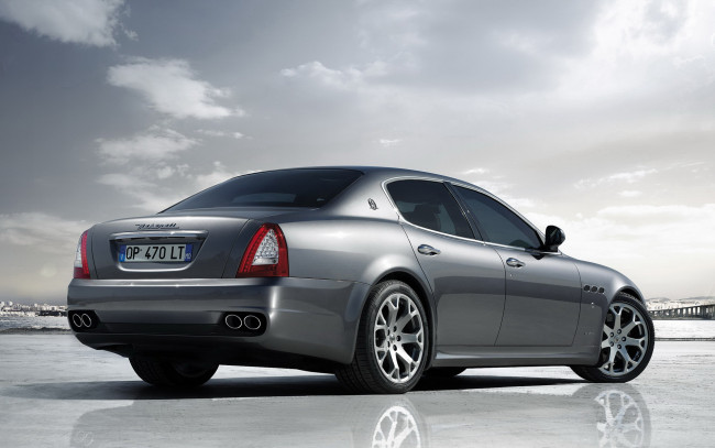 Обои картинки фото maserati, quattroporte, автомобили