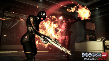 Картинка видео игры mass effect 3 rebellion pack