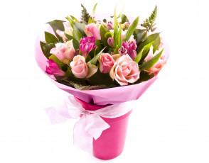 Картинка цветы букеты +композиции розы крокусы букет