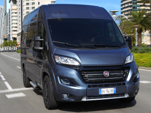 Картинка автомобили fiat iat ducato panorama синий