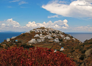 Картинка греция++++милос города -+пейзажи греция эгея дома пейзаж остров милос