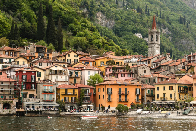 Обои картинки фото varenna,  italy, города, - здания,  дома, италия