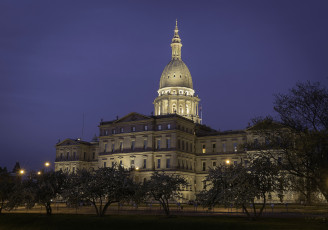 Картинка michigan+statecapitol города -+здания +дома капитолий