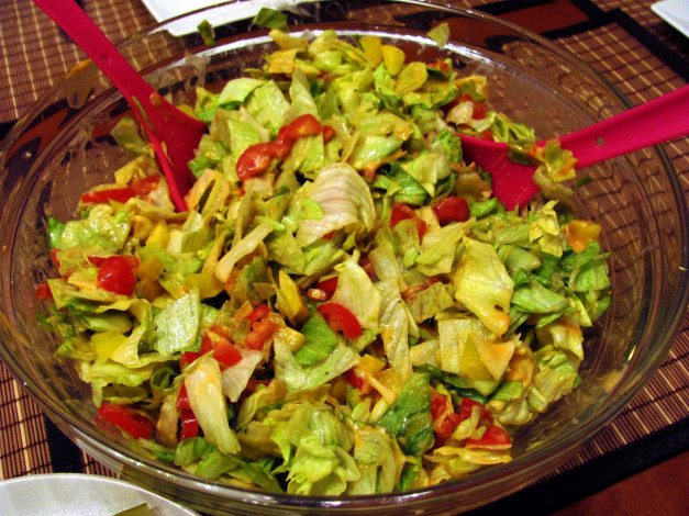 Обои картинки фото еда, салаты,  закуски, салат, овощной