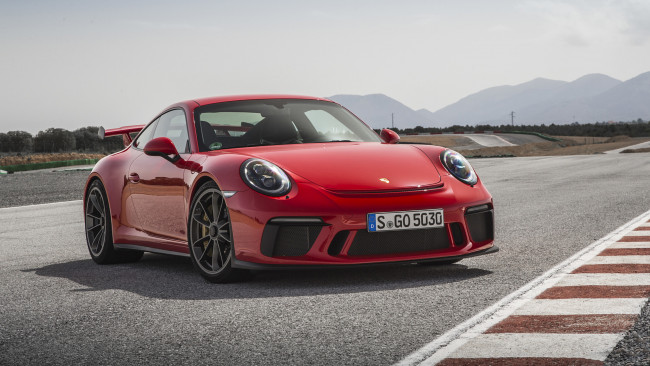 Обои картинки фото porsche 911 gt3 2018, автомобили, porsche, 2018, gt3, 911