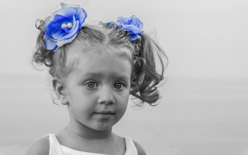 Картинка разное дети девочка лицо бантики