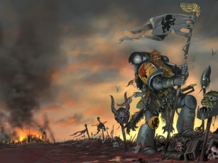 Картинка видео игры warhammer 40k glory in death