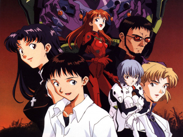 Обои картинки фото аниме, evangelion