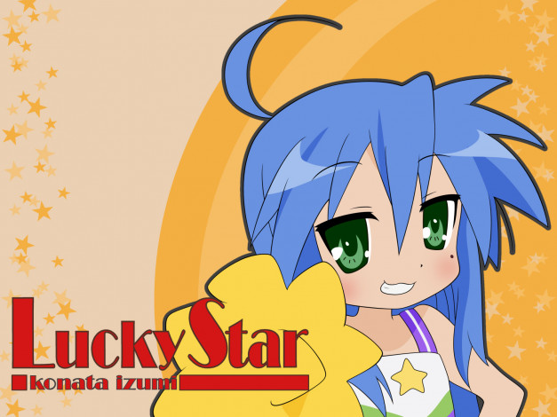 Обои картинки фото аниме, lucky, star