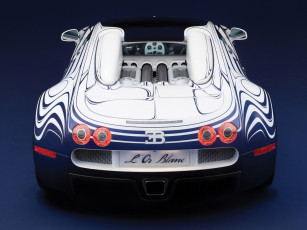 обоя bugatti, veyron, grand, sport, roadster, or, blanc, автомобили