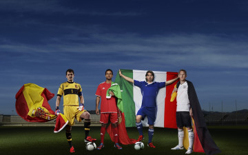Картинка спорт футбол испания италия португалия германия полуфиналисты адидас евро 2012 чемпионат