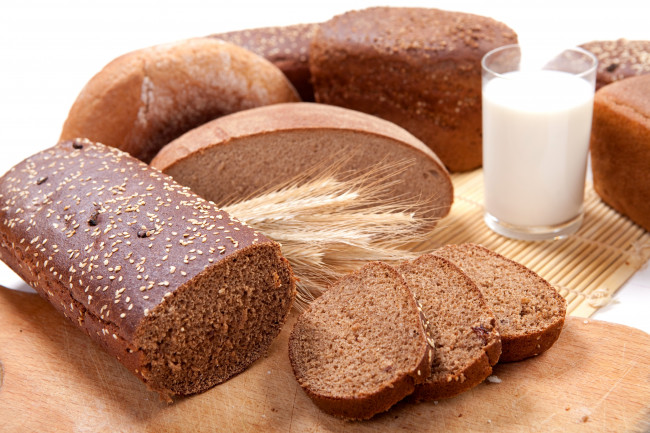 Обои картинки фото еда, хлеб, выпечка, пшеница