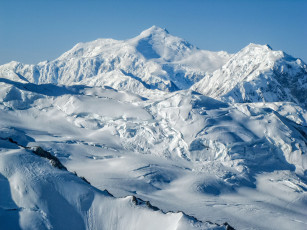 Картинка природа горы kluane national park mount vancouver канада территория юкон снег