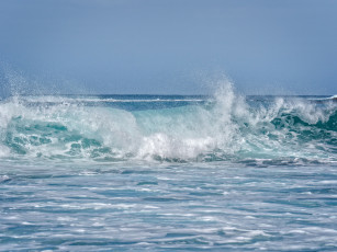 Картинка природа вода napili bay maui hawaii мауи гавайи океан волна