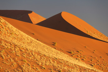Картинка природа пустыни песок барханы небо пустыня намиб намибия африка