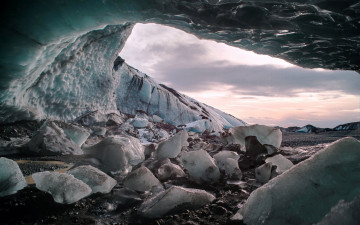 Картинка природа айсберги+и+ледники лёд макро