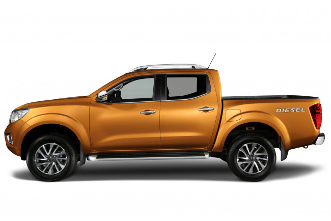 Обои картинки фото автомобили, nissan, datsun, 2015г, sa-spec, double, cab, frontier, np300