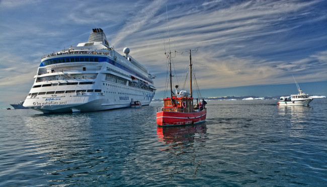 Обои картинки фото aidacara, корабли, лайнеры, круиз, лайнер