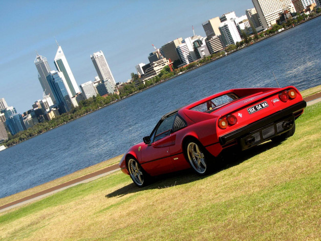 Обои картинки фото ferrari, 308gtsi, автомобили