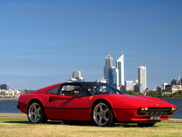 Обои картинки фото ferrari, 308gtsi, автомобили