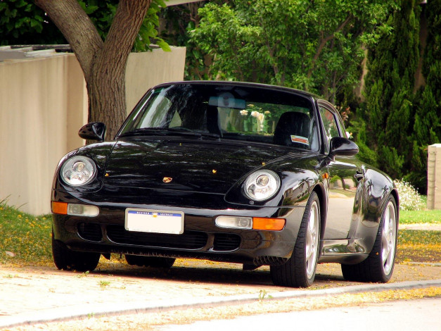 Обои картинки фото porsche, 993, carrera, автомобили